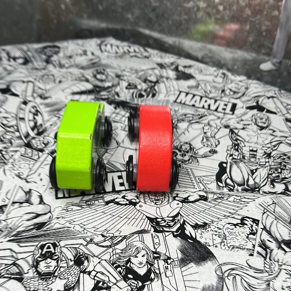 Minnie and Goofie wooden cars - Picture 5 of 6